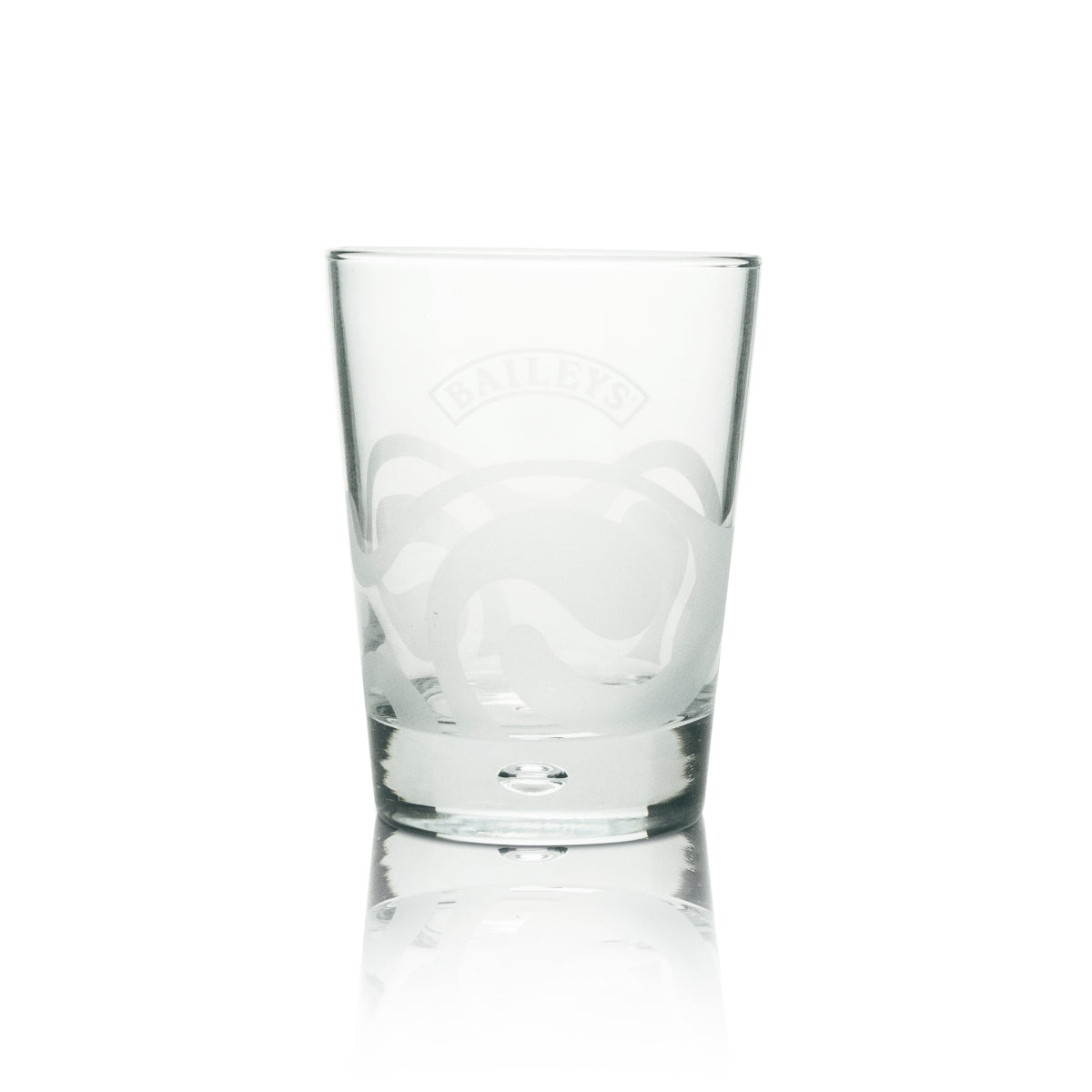 6x Baileys Liqueur Glass Tumblers On Ice with White Pattern – View 2