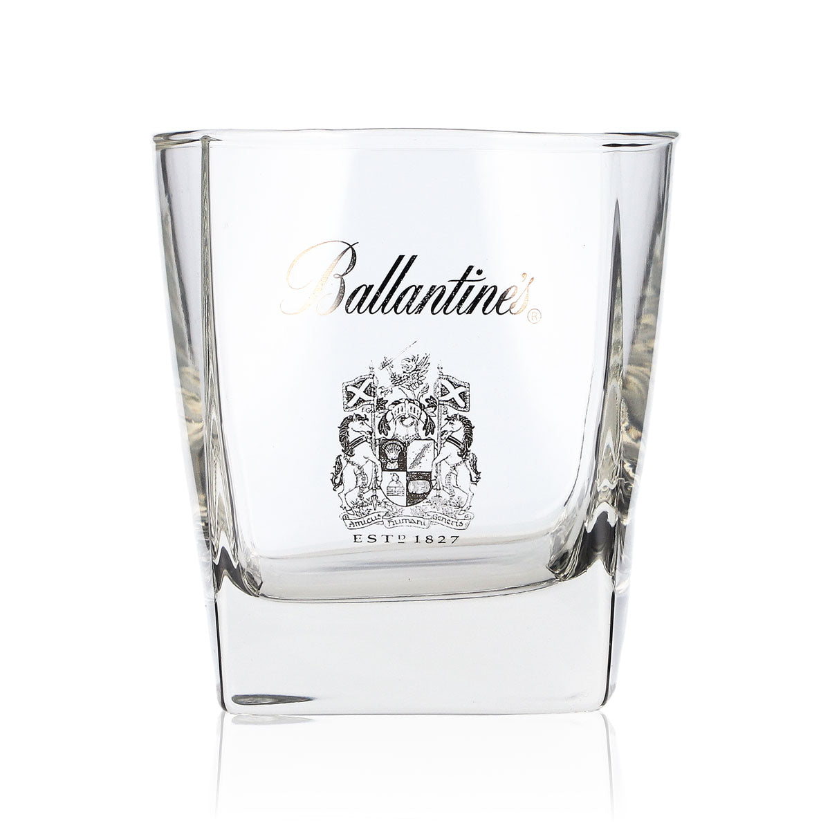 6 Ballantine's Whiskey Glasses, 0.2 L Tumblers with Platinum Logo (Set of 6) – View 2