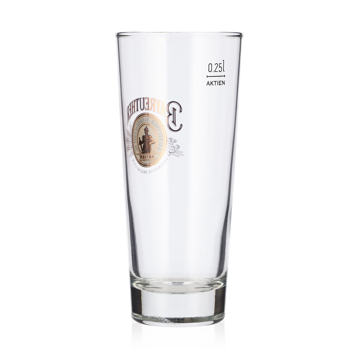 6 Bayreuth Beer Glasses, 0.25 L Tumblers, Frankonia Beer Glasses, Seidel – View 4