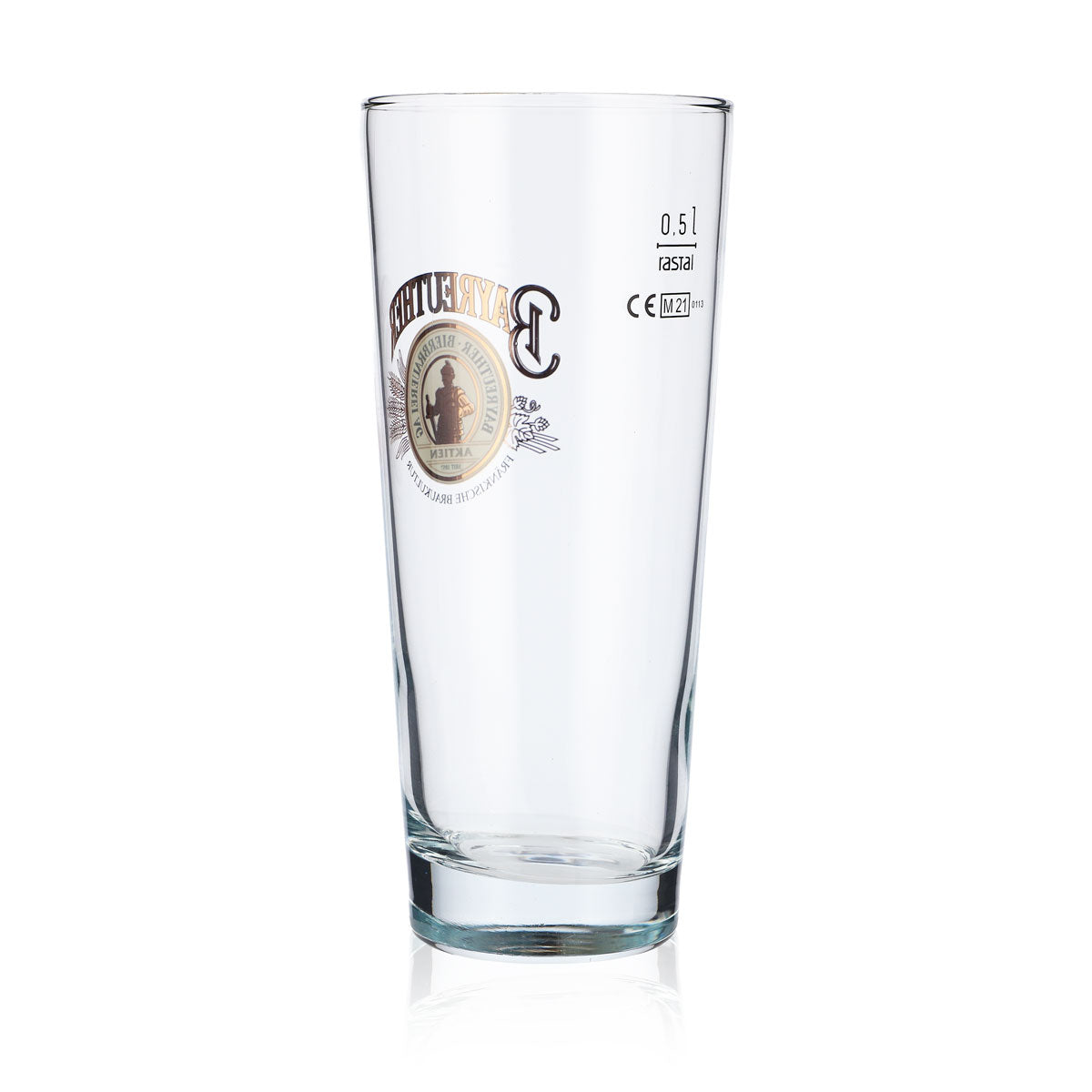 6x Bayreuth beer mugs 0.5l beer glasses Frankonia mugs with golden logo – View 4