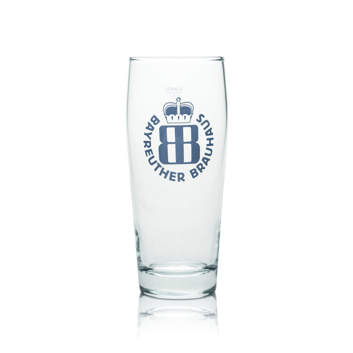 6x Bayreuther Brauhaus glass 0.5l beer mug glasses brewery catering – View 2