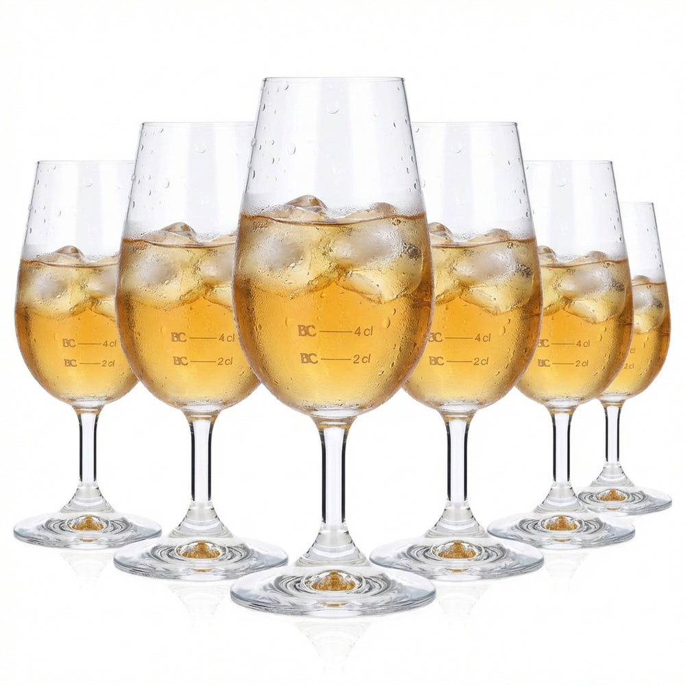 6x BC Gastro Brandy Glass Nosing Glasses 0.22l Brandy Snifter