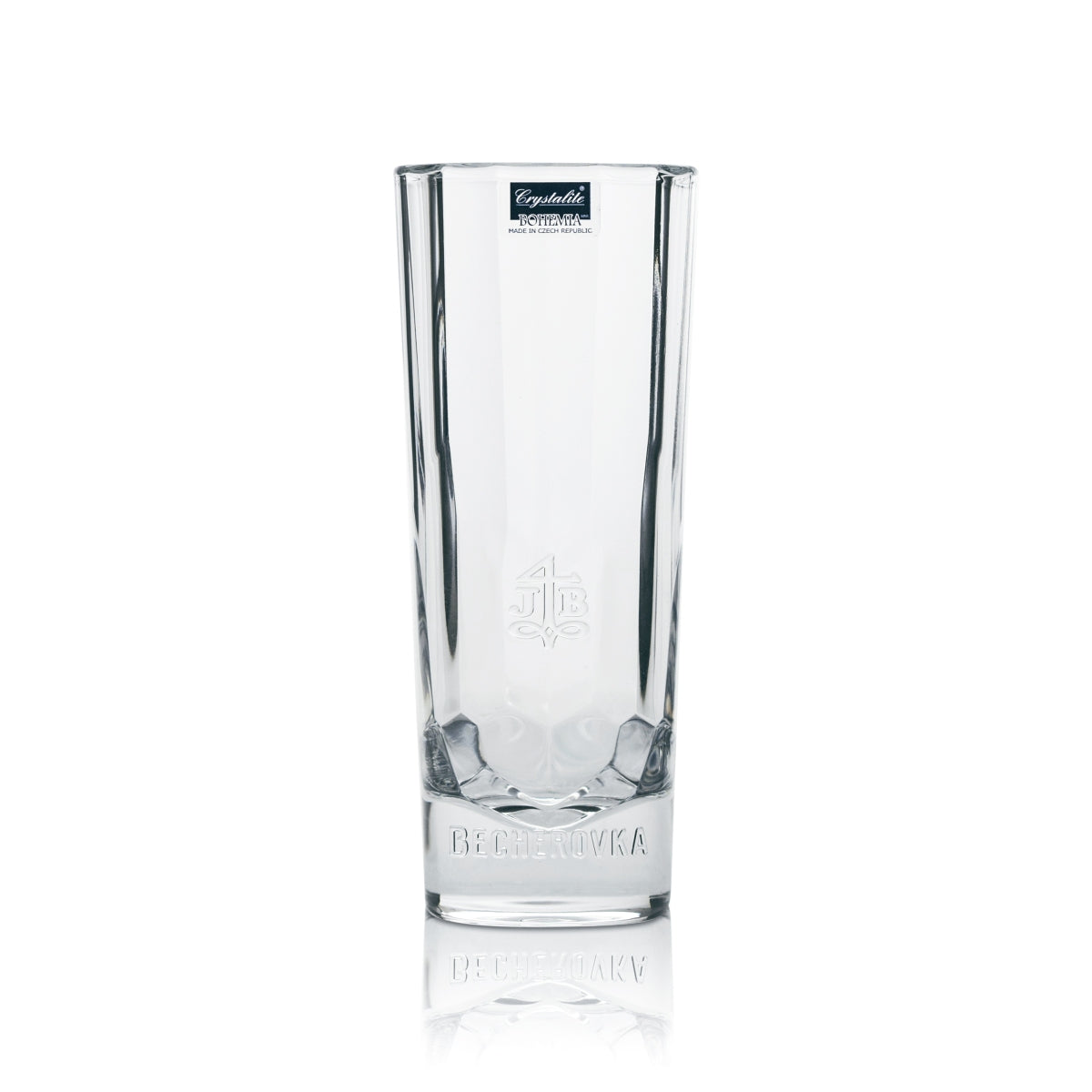 6x Becherovka Vodka Crystal Tumbler Glasses, 300 ml – View 2