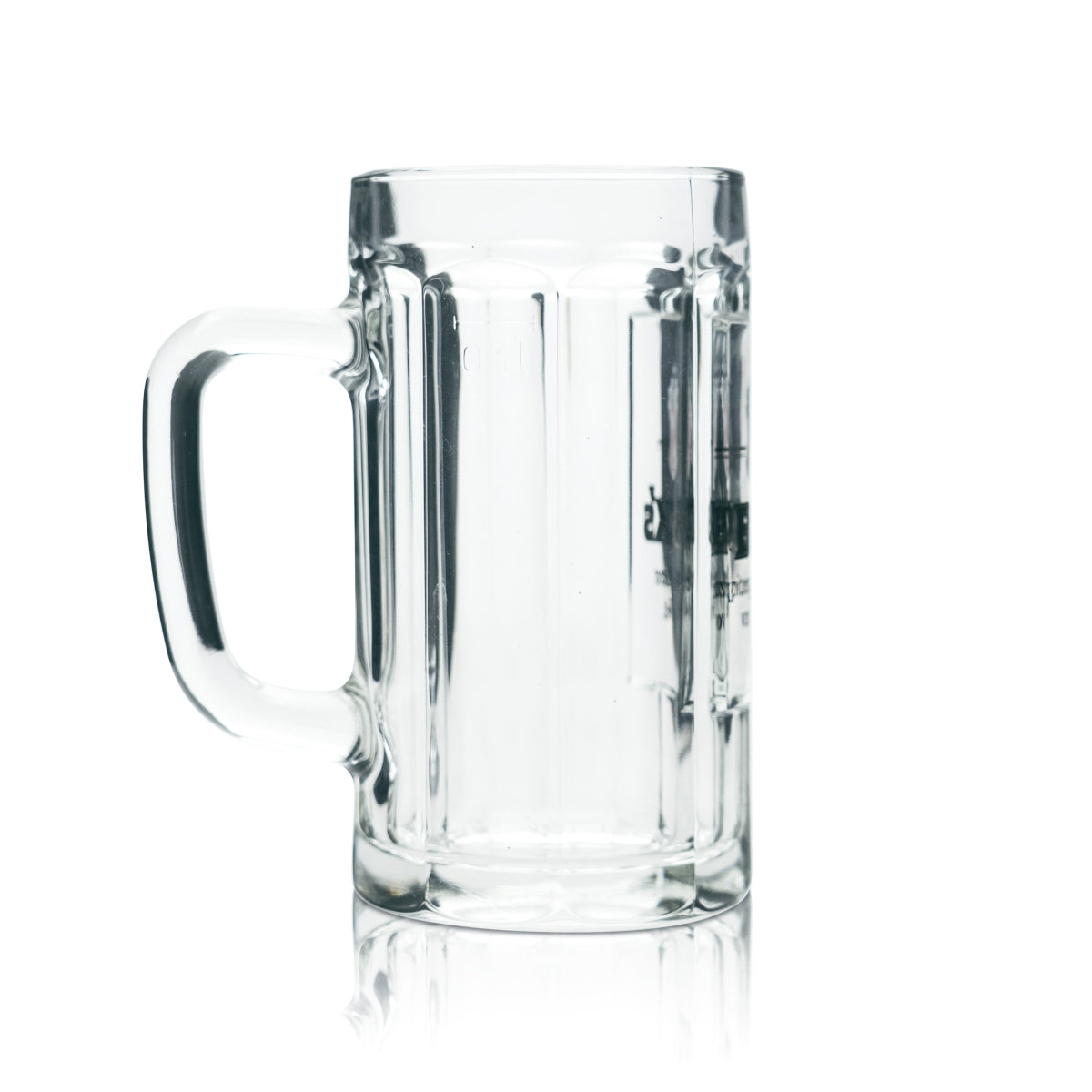 6x Beck's beer glass 0.3l mug with relief Sahm Seidel old logo relief glasses mugs – View 3