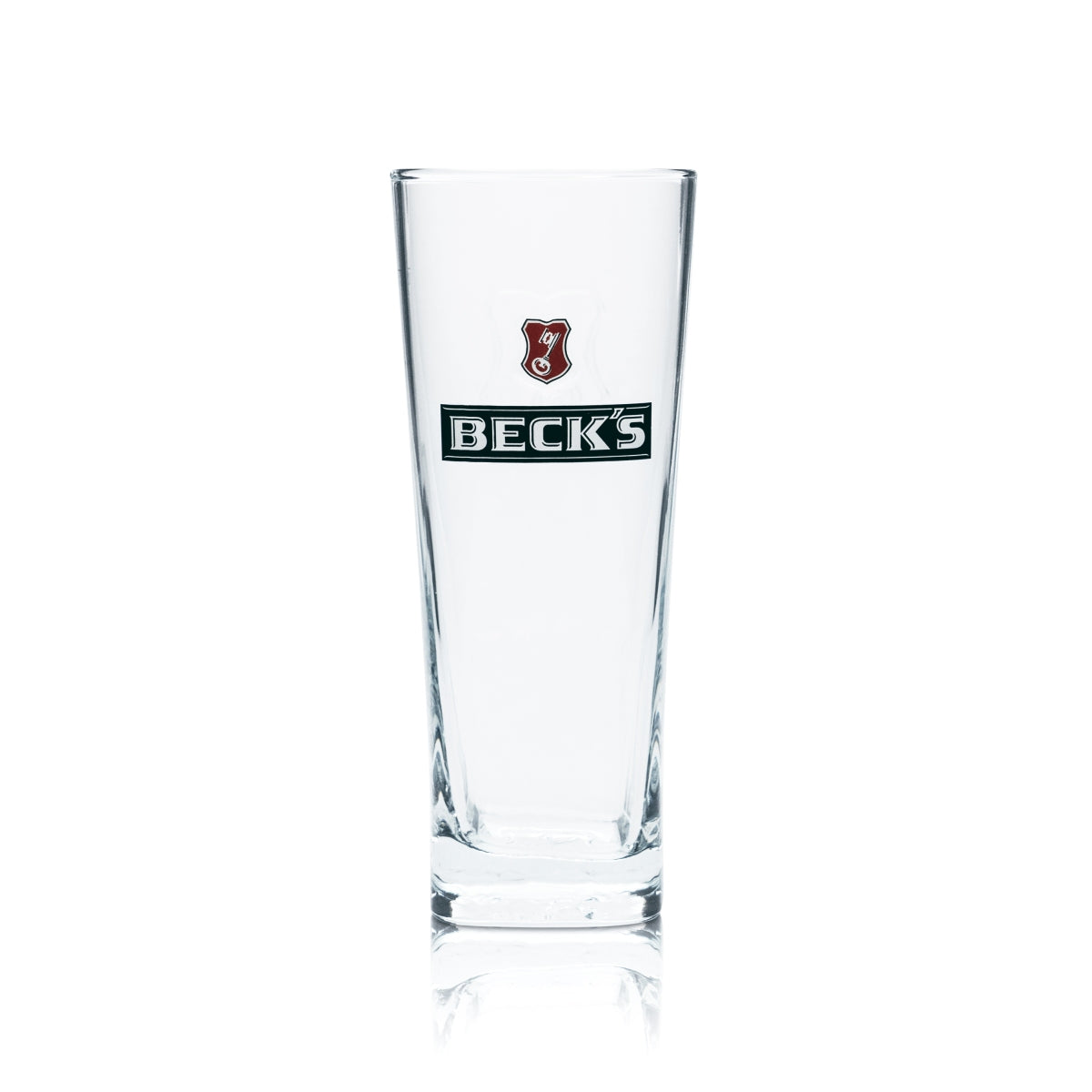 6x Becks Glass 0.4l Contour Henry Beer Mug Trophy Glasses Calibrated Gastro Beer – View 2