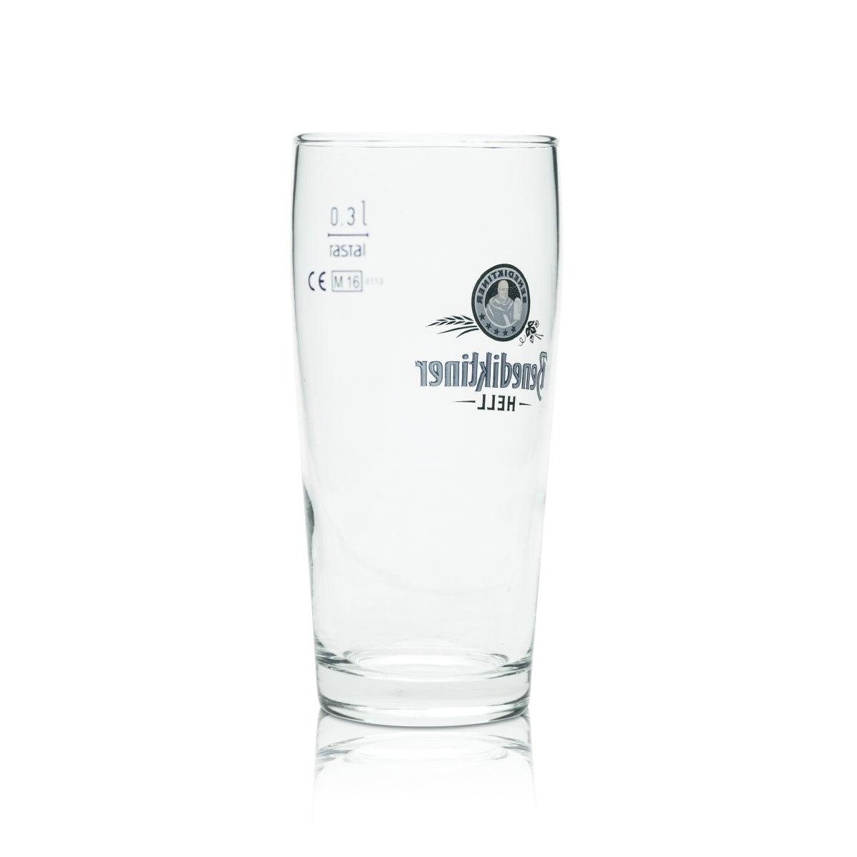 6x Benedictine beer glass 0.3l Willi mug "Light" Sahm Brewery tumblers – View 3