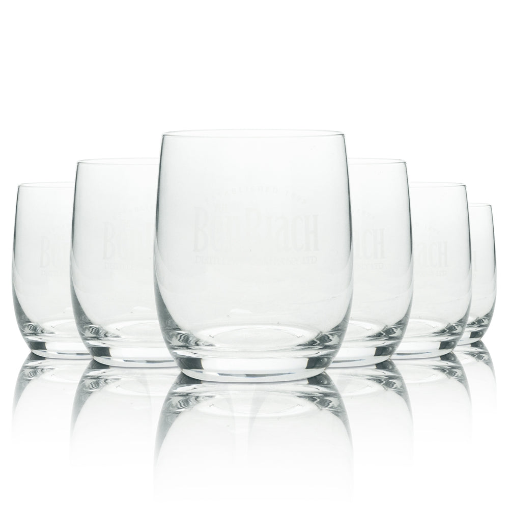 6x Benriach Whiskey Glass Tumbler Distillery Company
