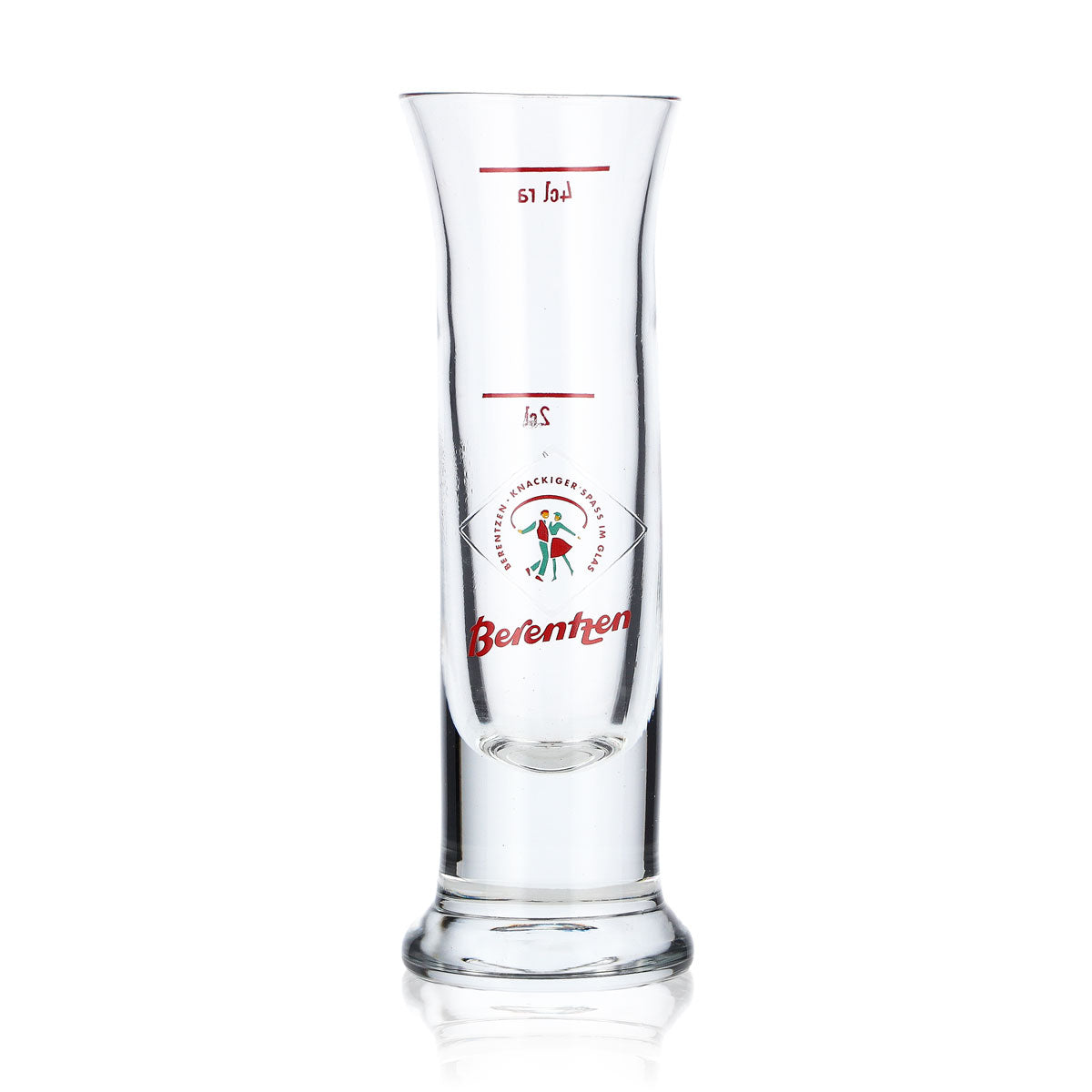 6x Berentzen liqueur glass Stamper 2cl/4cl shot glass "Crisp fun in everyday life" – View 2