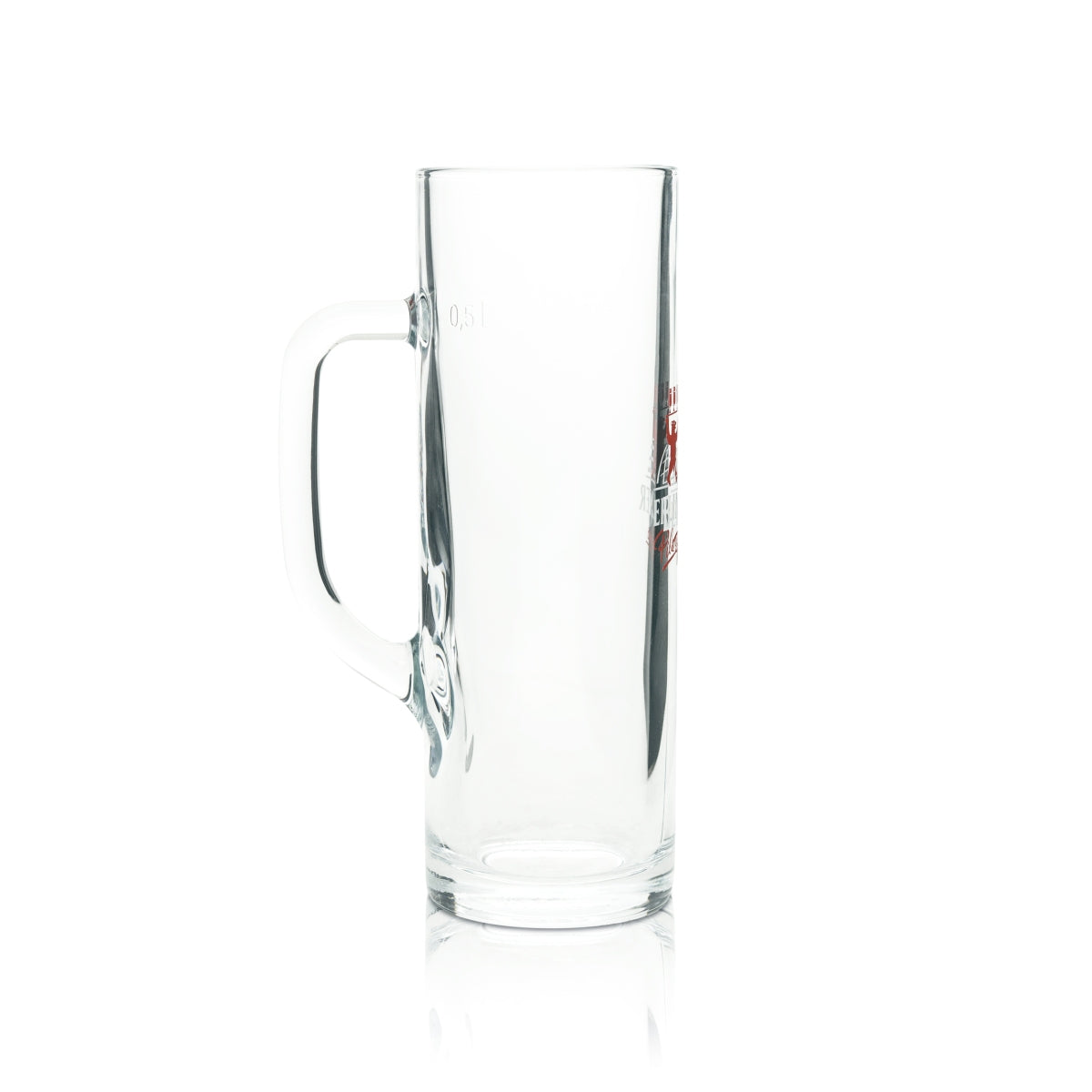 6x Berlin Pilsner Beer Glass 0.5l Mug Seidel Dallas Sahm Handle Glasses Beer – View 3