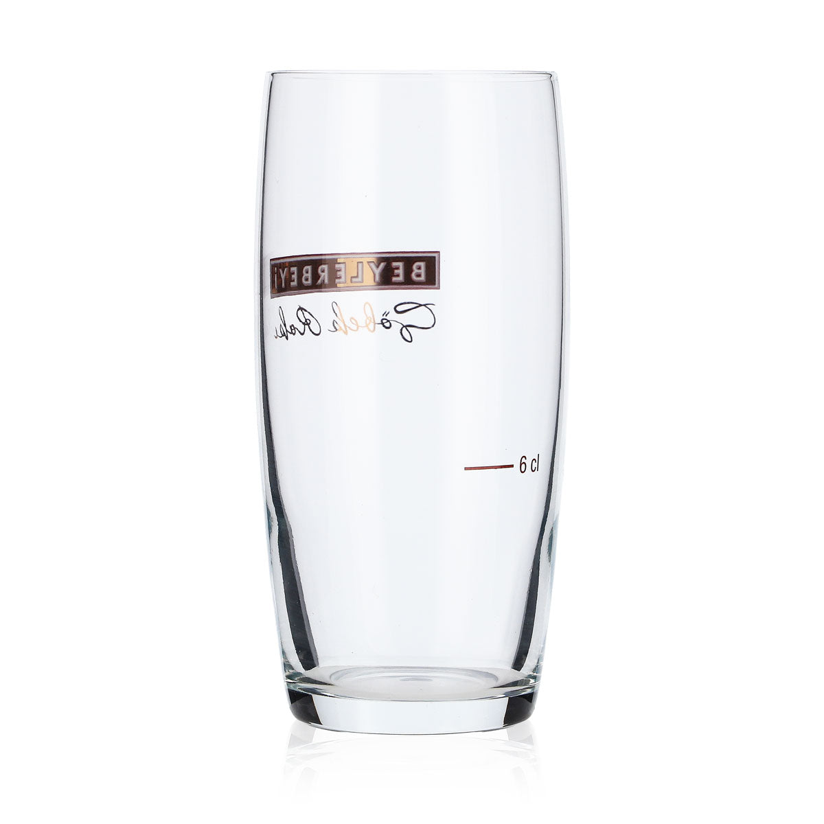 6x Beylerbeyi Raki Glass 0.2l Cup Conical Shape 6cl Glasses  Golden Logo – View 4
