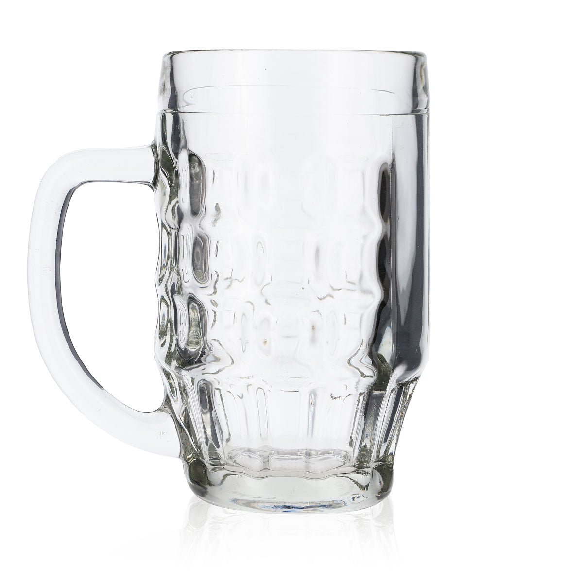 6x beer mug glass 0.5l glasses Seidel tankard Blanco Malles – View 6