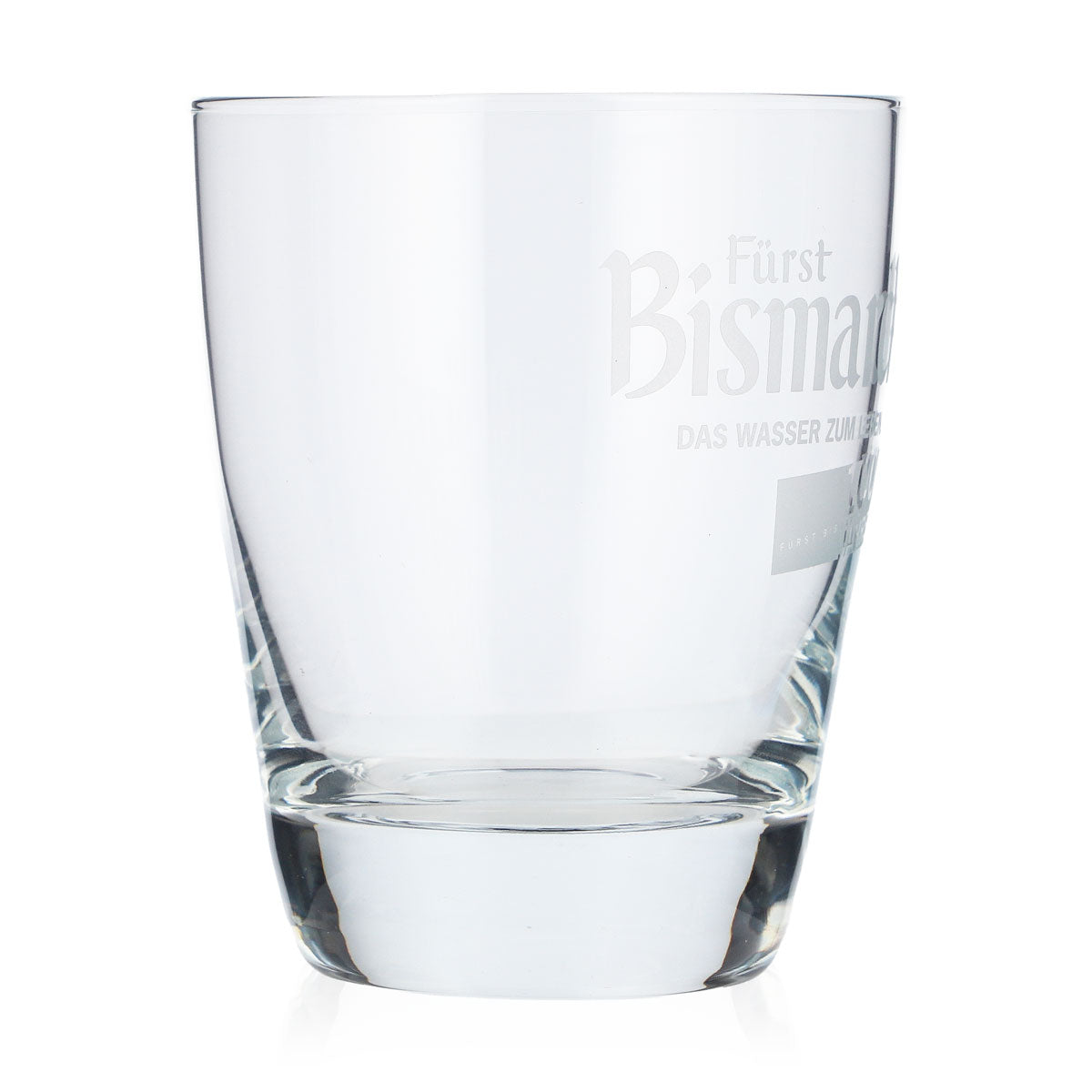 6x Bismarck water glass 0.28 l tumbler with Satanier logo, horizontal – View 3