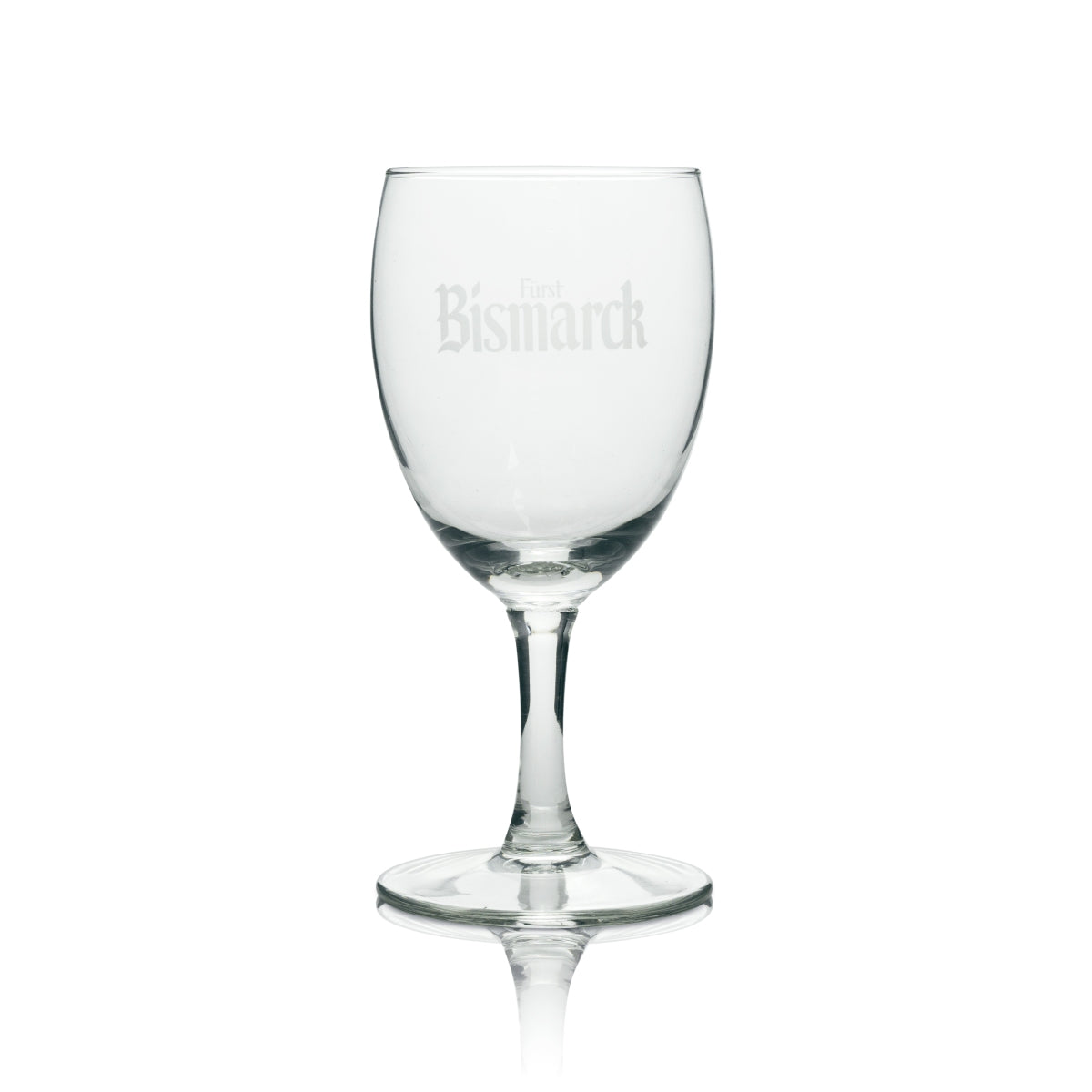 6x Bismarck water glass, water goblet, white lettering, rastal, 19 cl – View 2