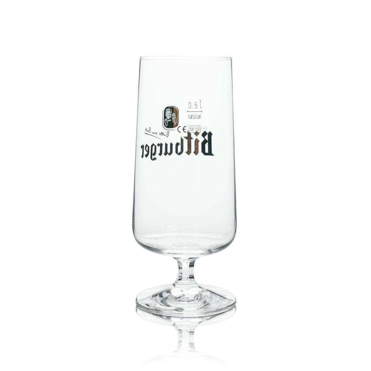 6x Bitburger Beer Glass Exclusive Trophy 500ml rastal – View 4