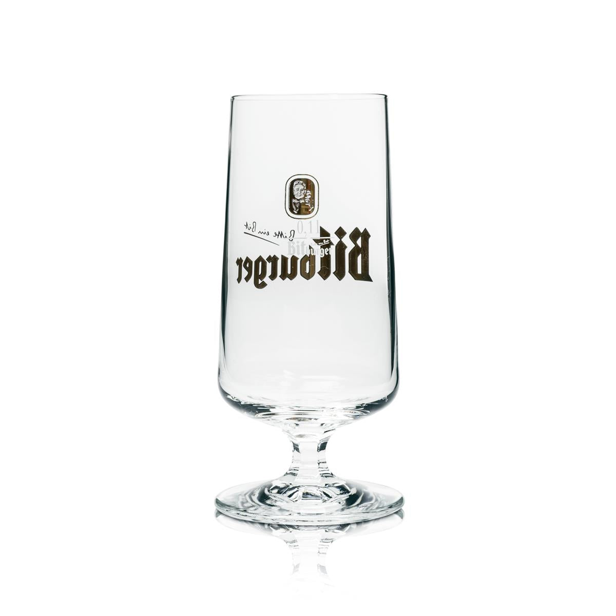 6x Bitburger Glass 0.1l Tulip Glasses Gastro Beer Tasting Pils Brewery Bar – View 3