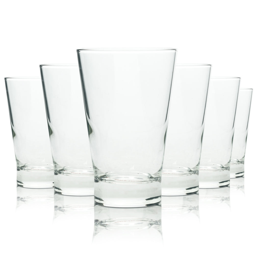 6x Black Forest Water Glass 0.2l Tumbler York Gastro Glasses Mineral Water Hotel
