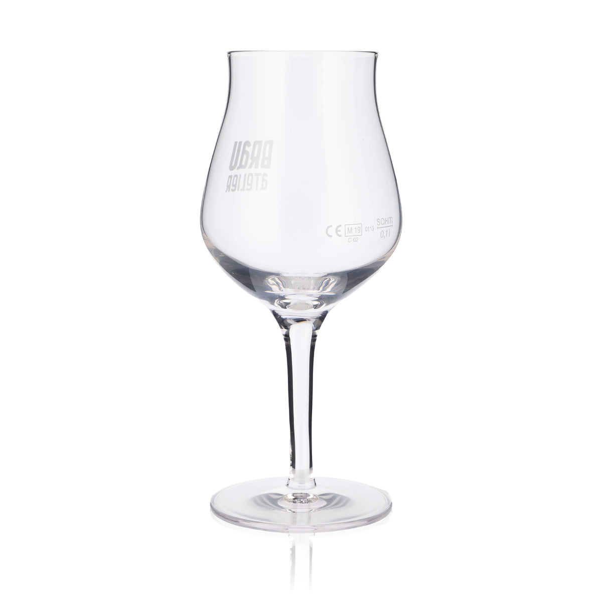 6x Brauatelier Beer Glass 0.42l Beer Glasses Goblet Glasses Stemmed Glasses Sensory Analysis – View 4