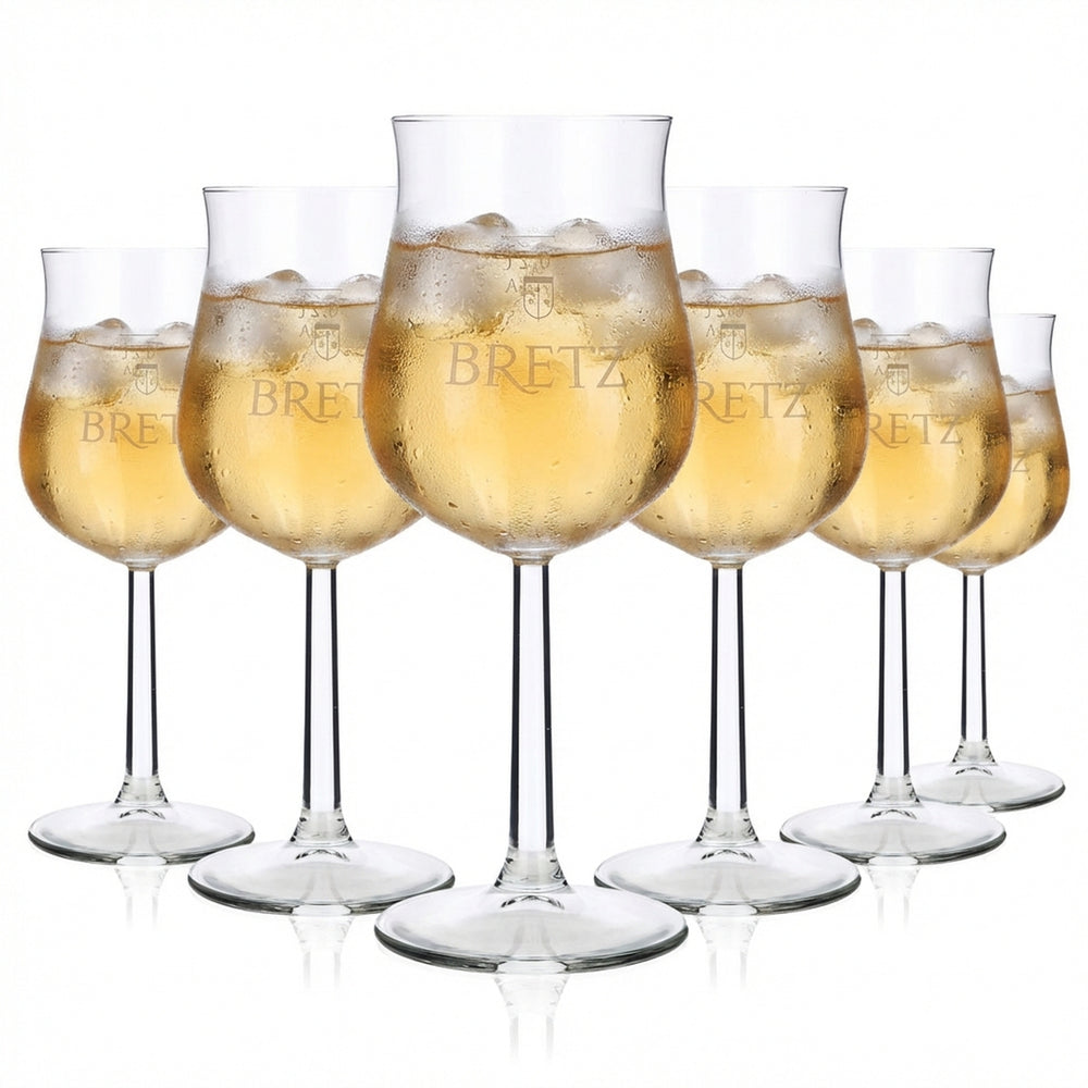 6x Bretz Wine Glasses Wine Glass Red Wine Glass 0.2l Glass Set Fiori