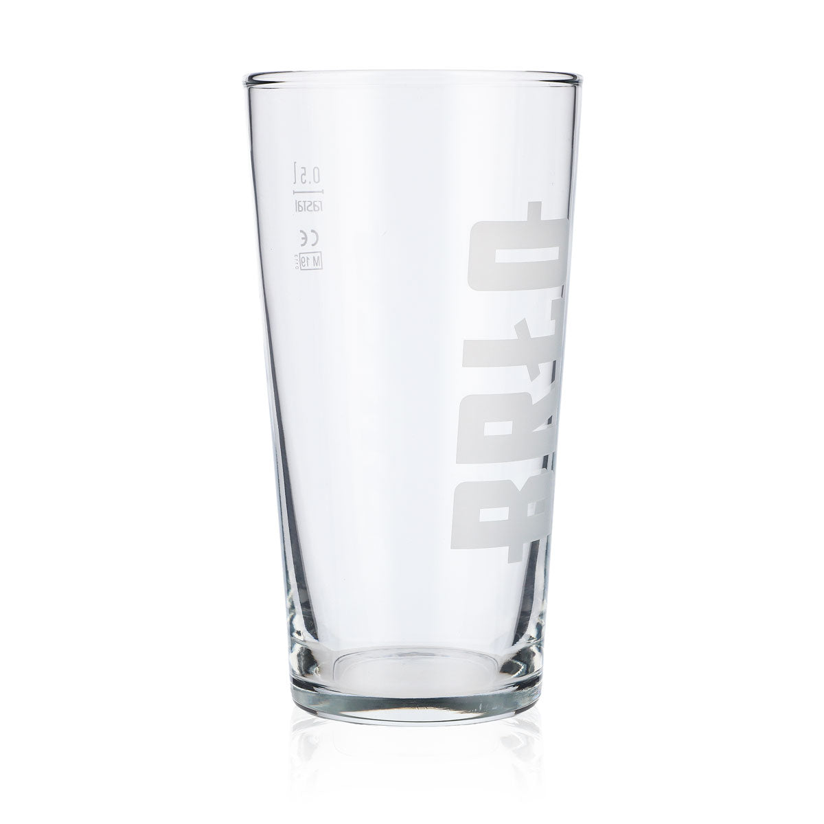 6x Brewhouse beer glasses Beer glasses Mugs 0.5l Refurbished logo BRLO – View 3