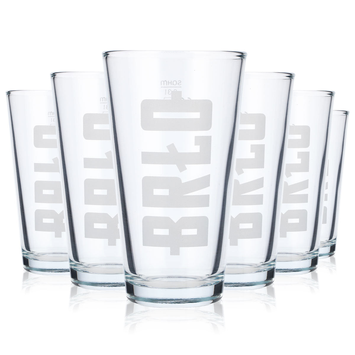 6x Brewhouse BRLO 0.3l beer Willi mug beer glasses beer glass – View 5