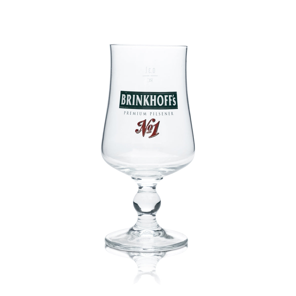6x Brinkhoffs beer glass 0.3l tulip glass Brewery Gastro Dortmund Pils – View 2