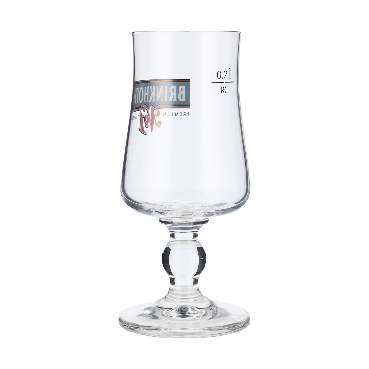 6x Brinkhoffs Beer Glasses 0.2l Beer Glasses Goblet Green Logo RC – View 4