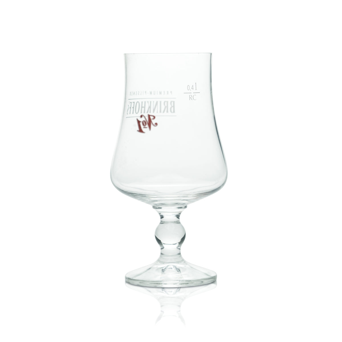6x Brinkhoffs Glass 0.4l Beer Cup Pilsener Tulip Glasses Brewery Gastro Calibrated – View 3