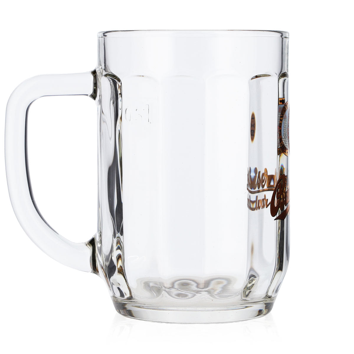 6x Budweiser beer glass Beer mug 0.3l Tankard "Budvar" Sahm Prague – View 4