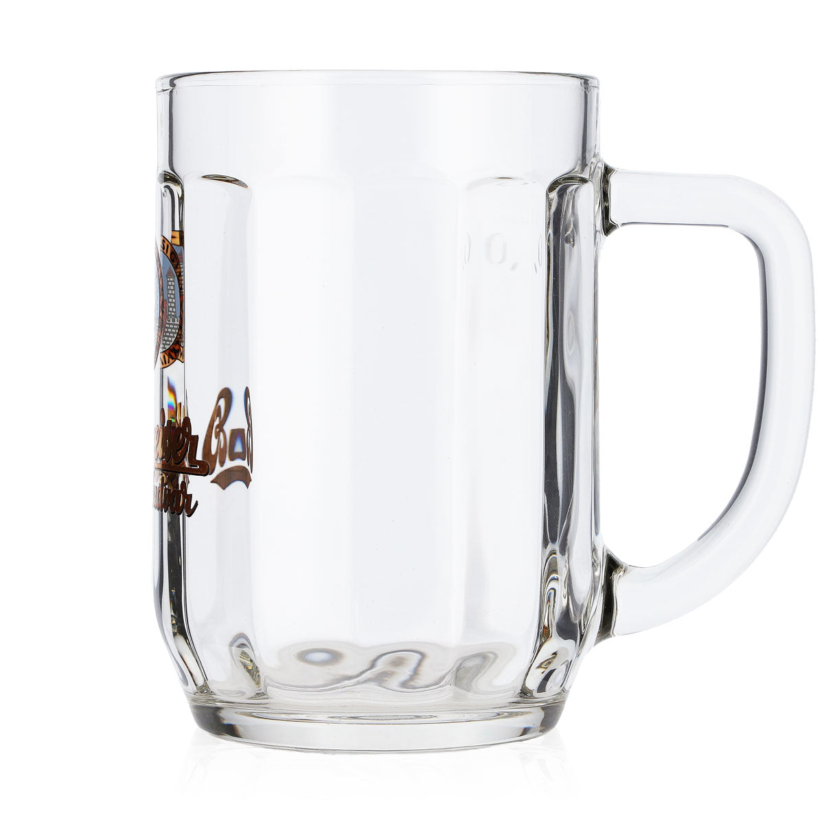 6x Budweiser beer glass Beer mug 0.3l Tankard "Budvar" Sahm Prague – View 6