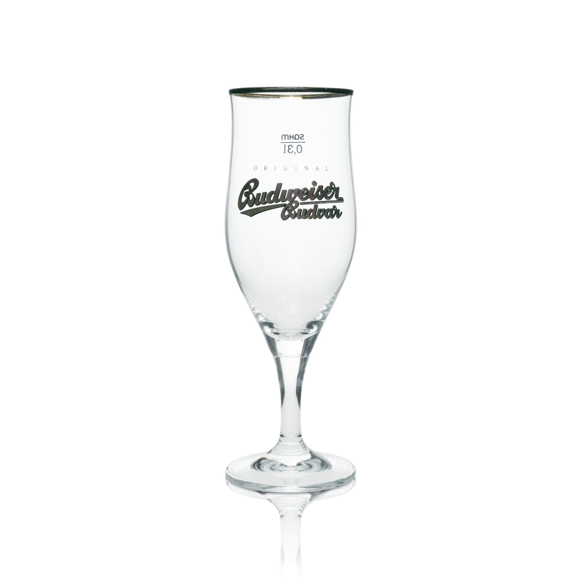 6x Budweiser beer glass Original Budweiser Budvar 0.3l Sahm – View 2