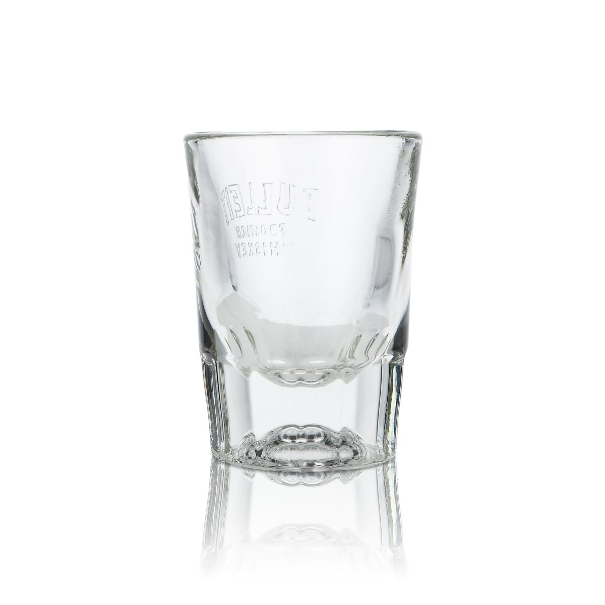 6x Bulleit Frontier Glass 5cl Whisky Stamper Short Shot Glasses Set Pub Bar – View 3