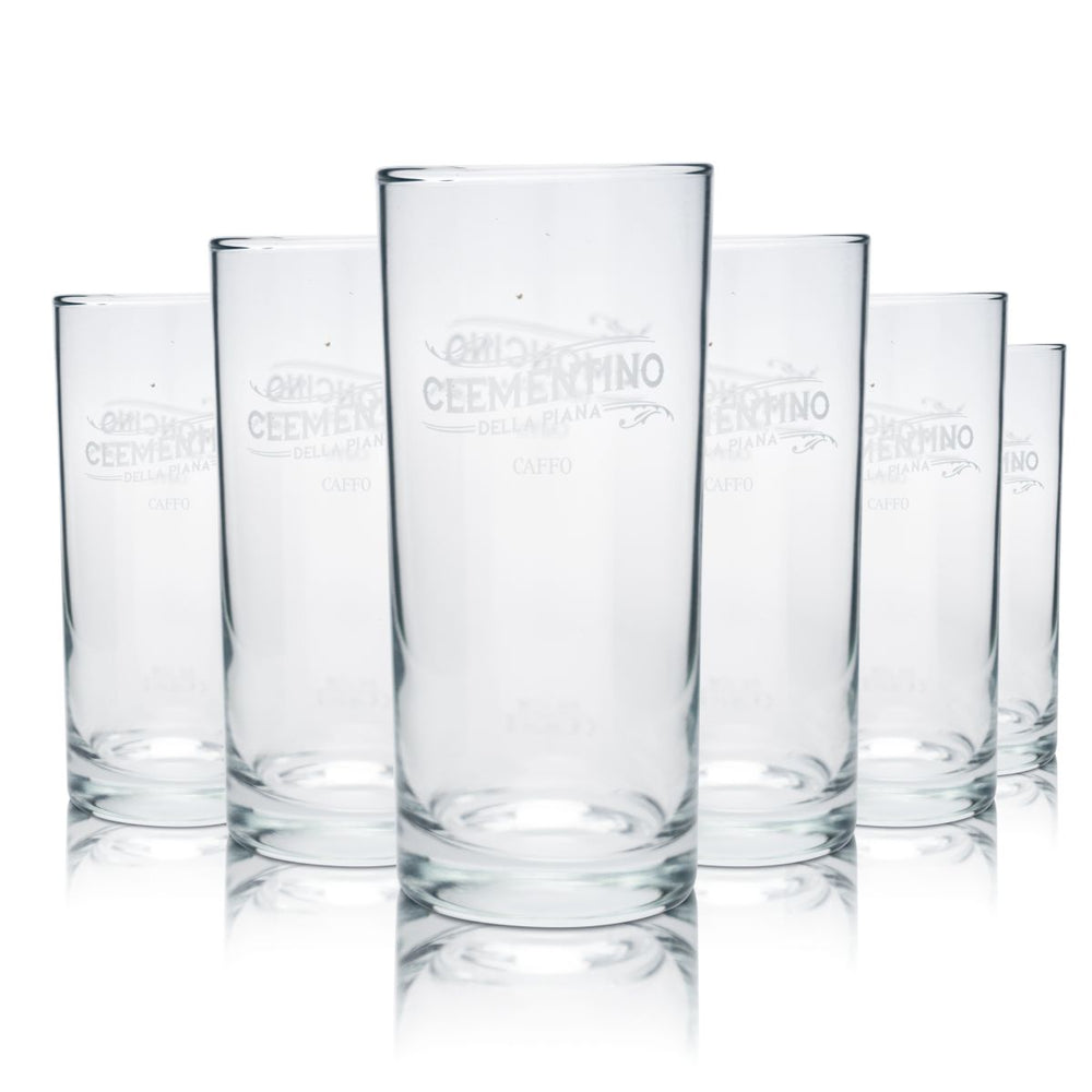 6x Caffo glass 0.47l long drink glass Limoncino Dell Isola Clementino glasses set