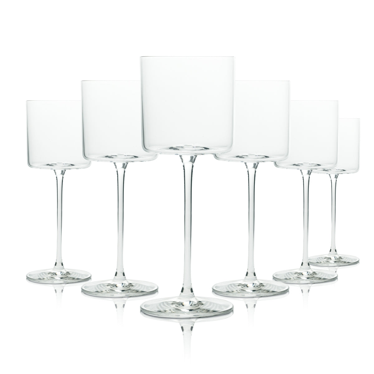 6x Campari Glass 0.25l Cocktail Glasses Stem Tulip Aperitif Modern Long Drink Bar
