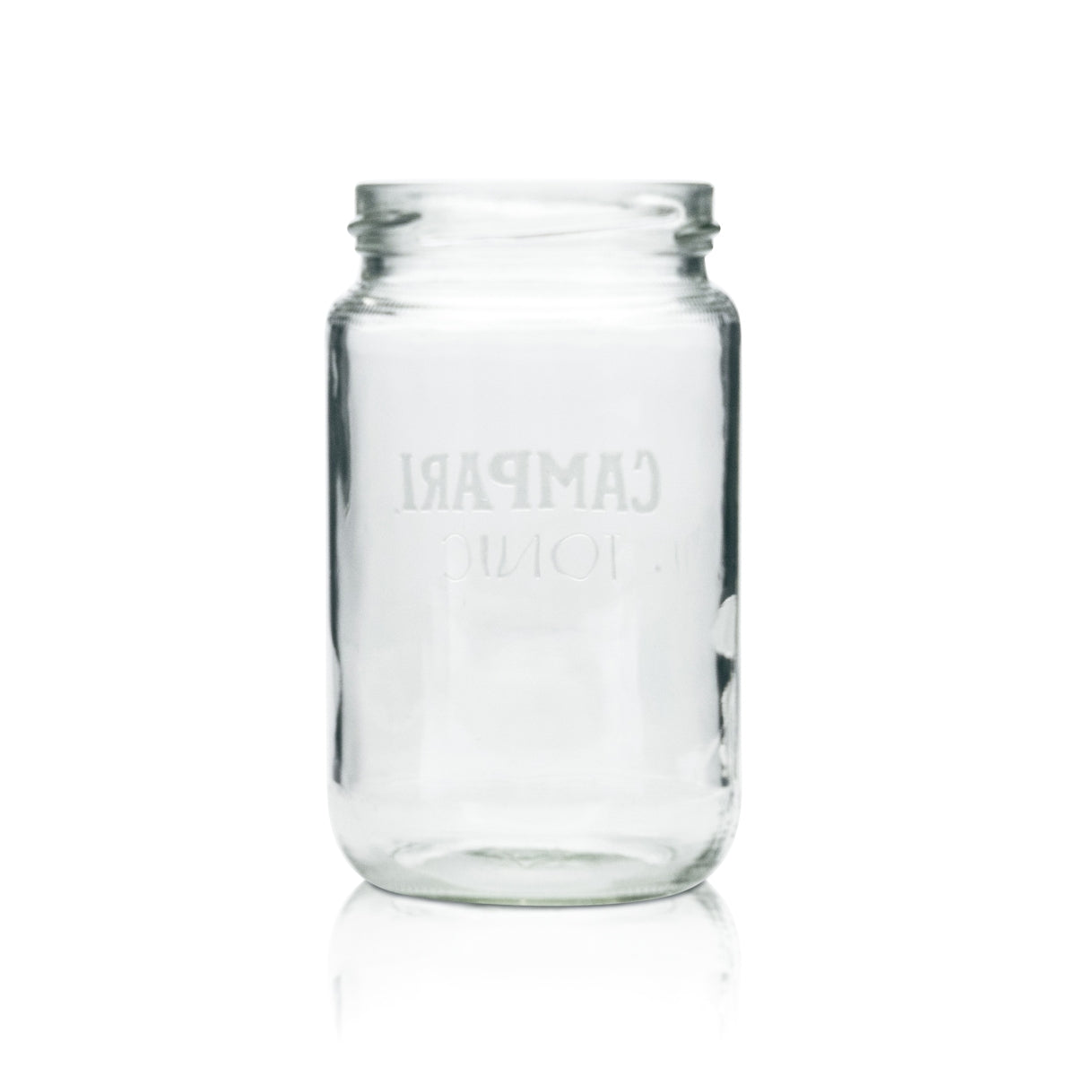 6x Campari Glass Jar 0.3l Tonic Long Drink Cocktail Preserving Jars Spritz Gastro – View 3