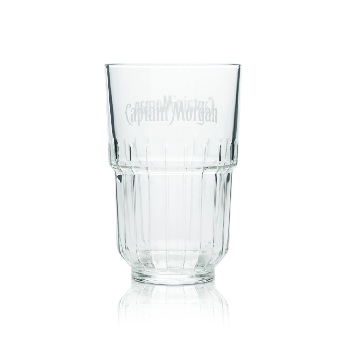 6x Captain Morgan Rum Glass 0.4l Libbey LinQ Mug Tumbler Long Drink Cocktail Contour Glasses – View 2