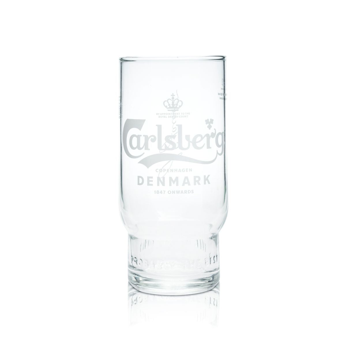 6x Carlsberg beer glass 0.3l goblet glass Pilstulpe Brewery Denmark International – View 2
