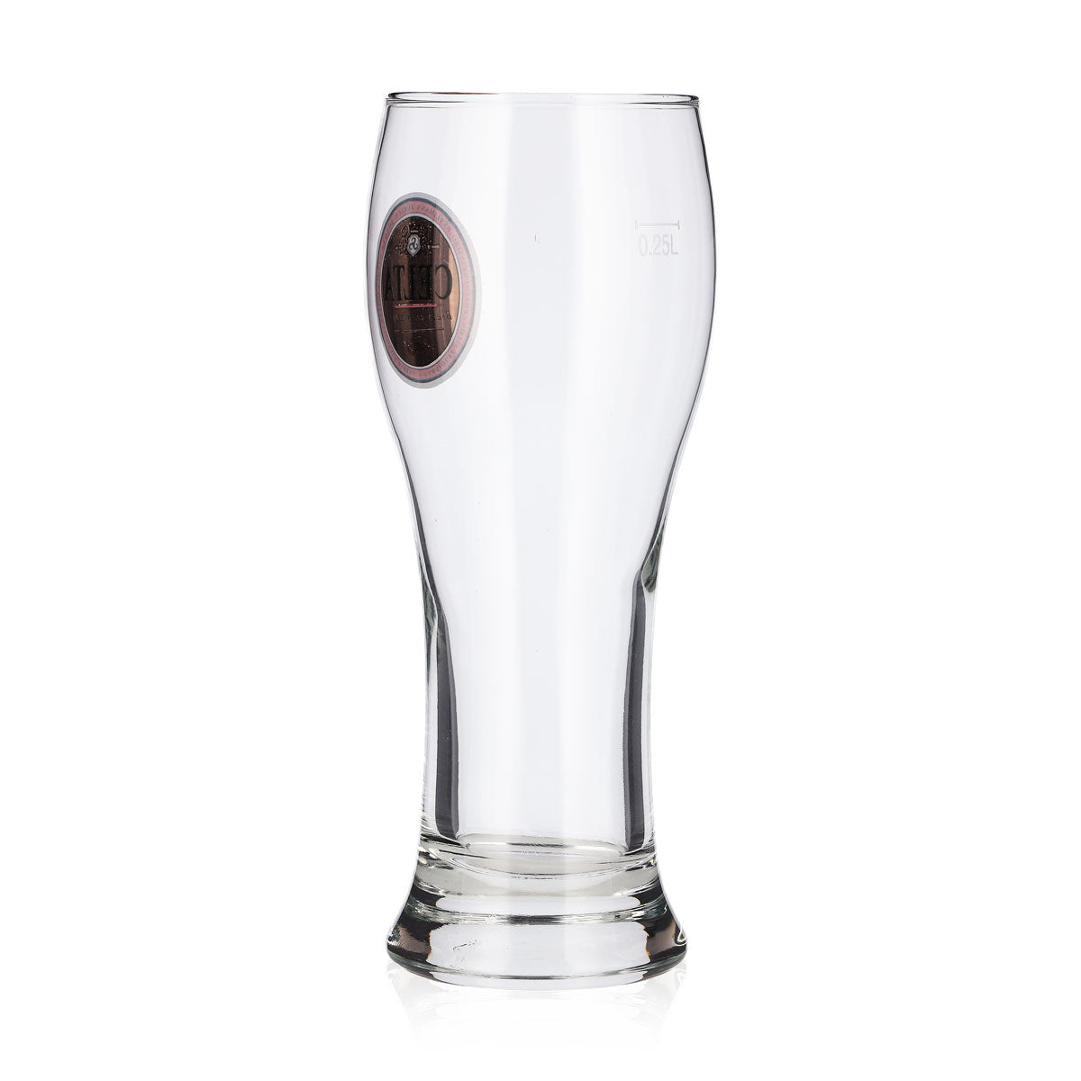 6 Celta Beer Glasses, 0.25 L, Durbor Brasserie Beer Glasses, Willibecher – View 4