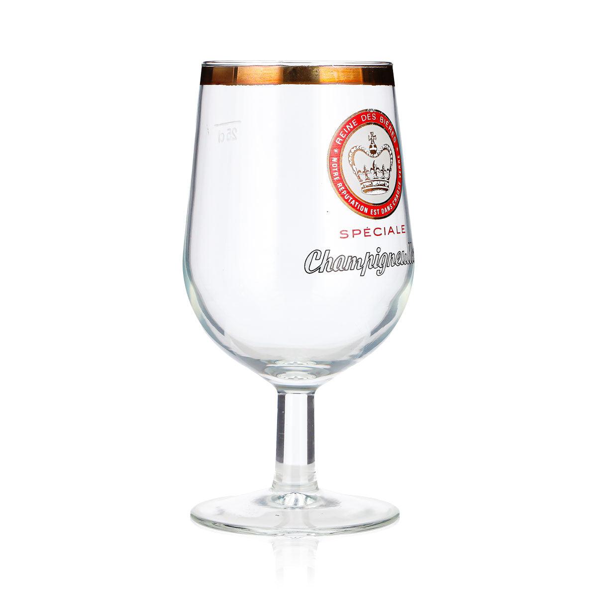 6 Champigneulles Beer Glasses, 0.25 L, Speciale with Gold Rim (Set of 6) – View 4