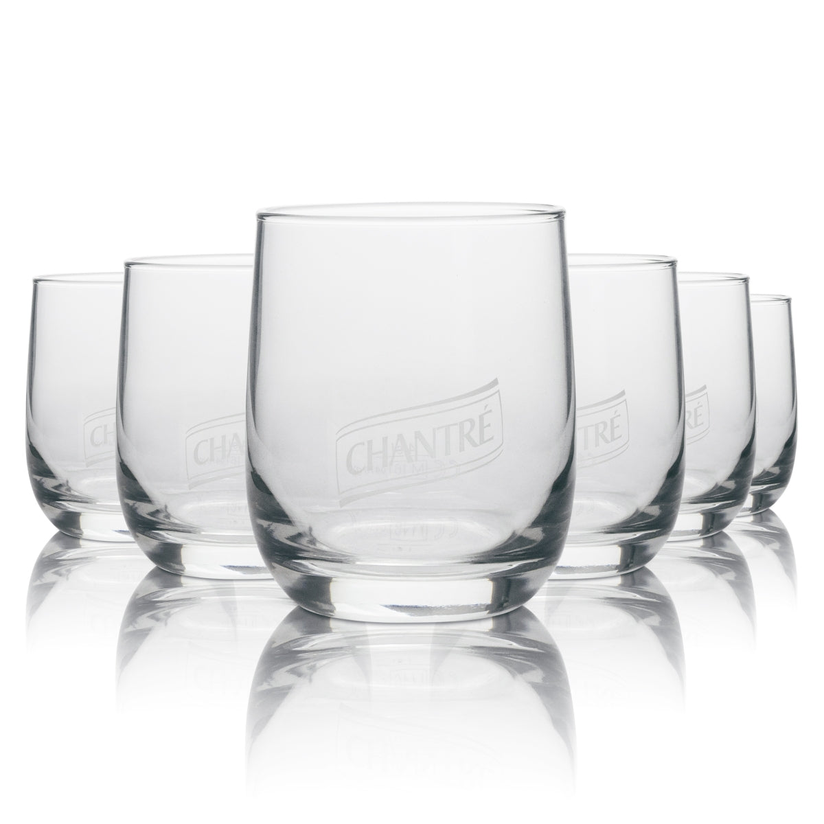6x Chantre brandy glass tumbler 30cl Bormioli