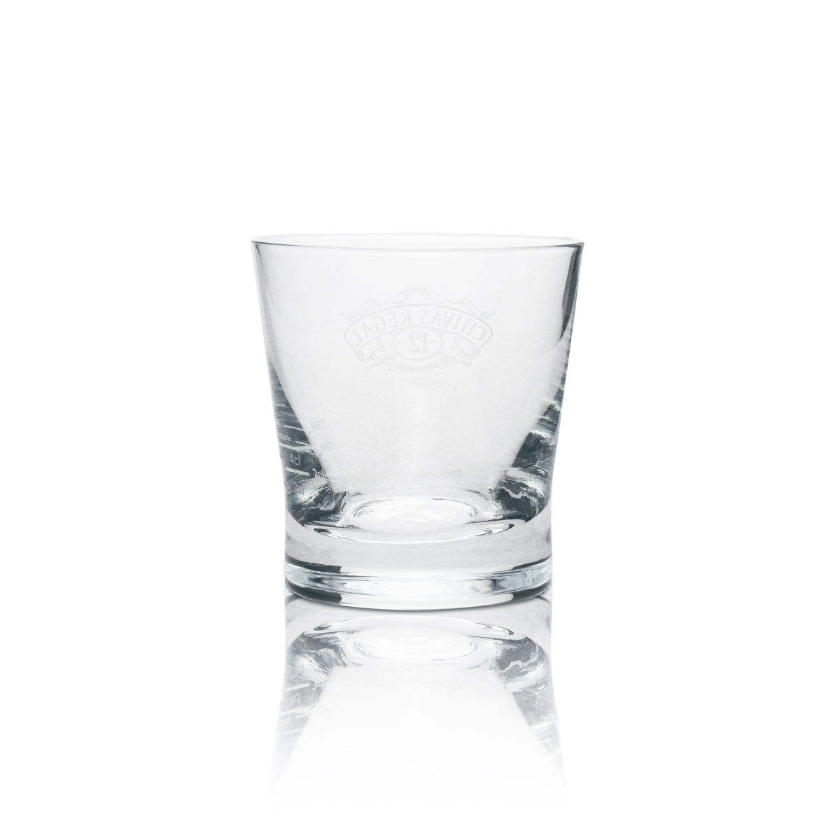 6x Chivas Regal Whiskey Glass Tumbler 12 Years Logo – View 7
