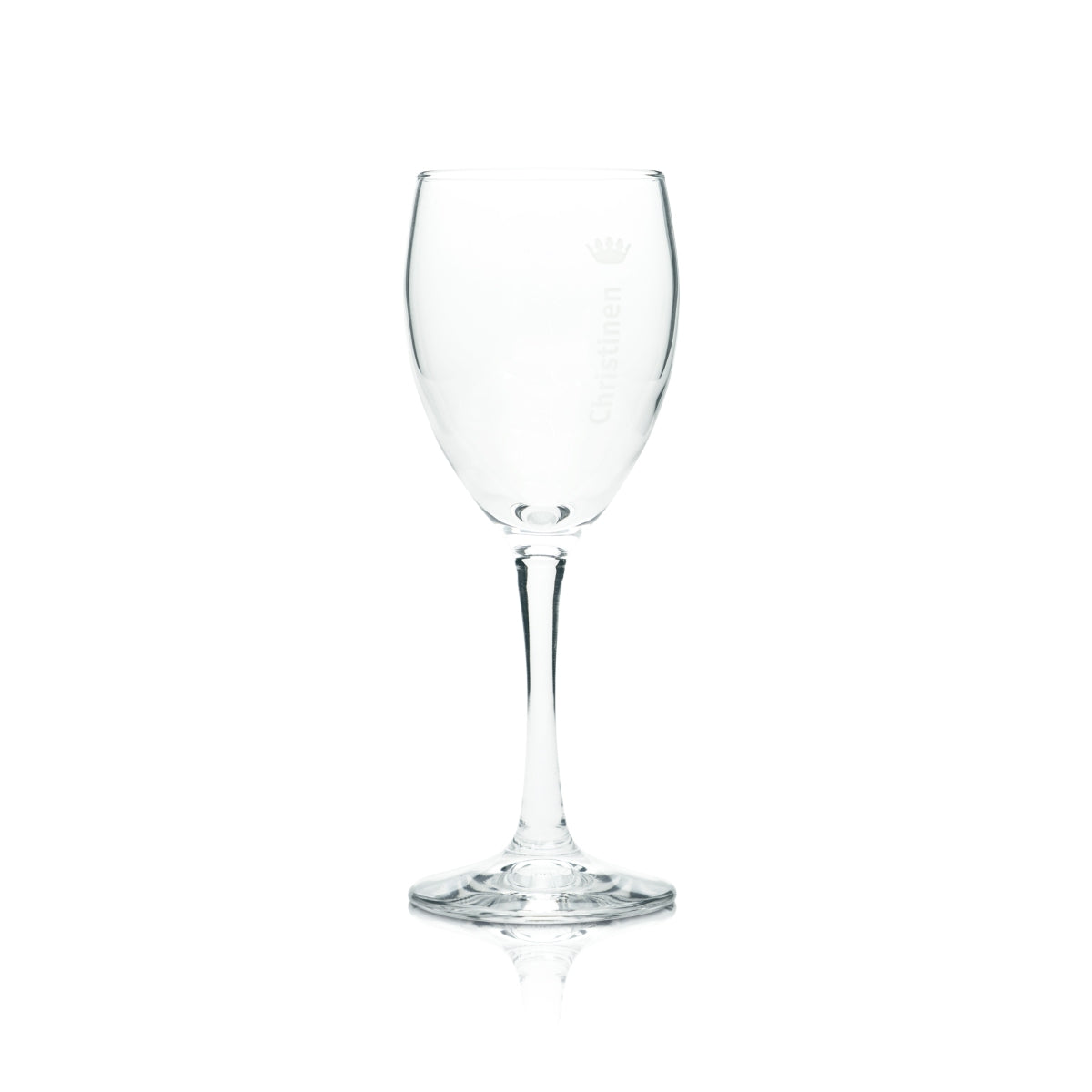 6x Christinen water glass 0.15 l goblet flute tulip glasses mineral spring fountain – View 3