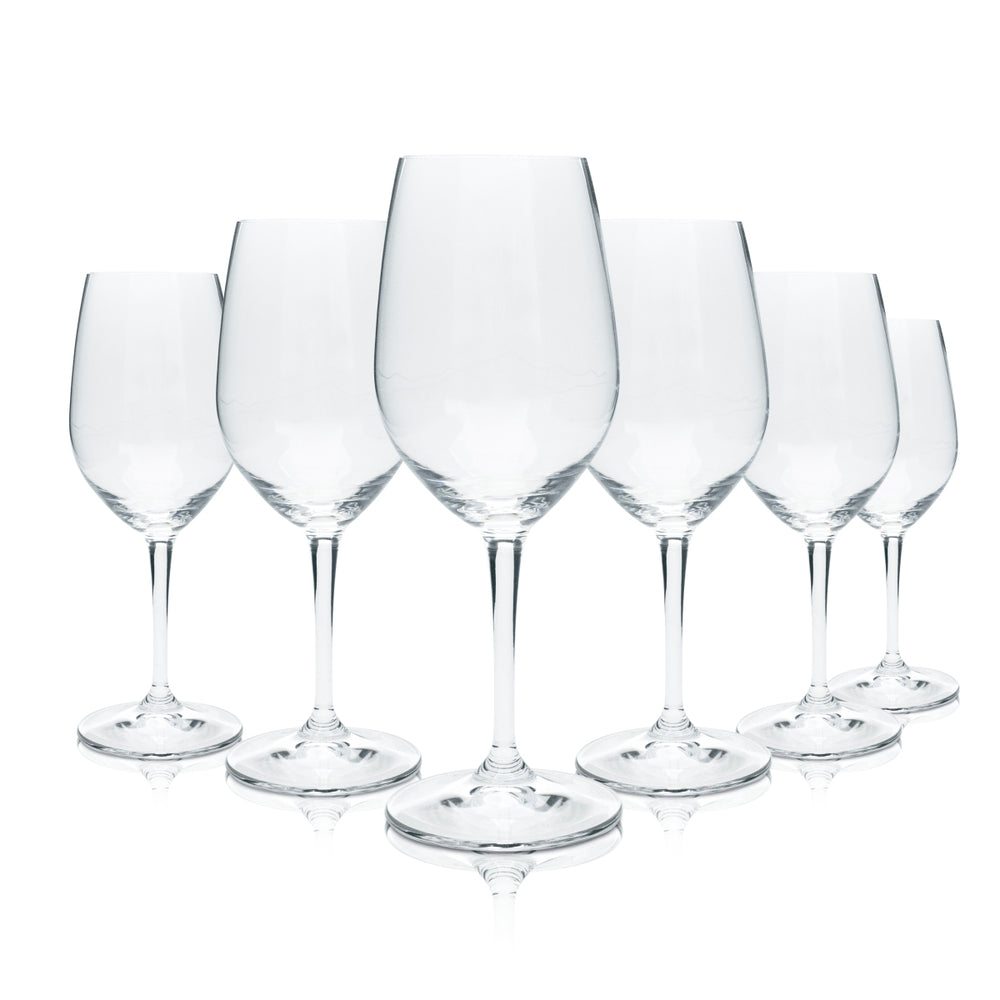 6x Cloudy Bay Wine Glass 0.25l Goblet Stem Glasses Riedel Gastro Pub Aperitif