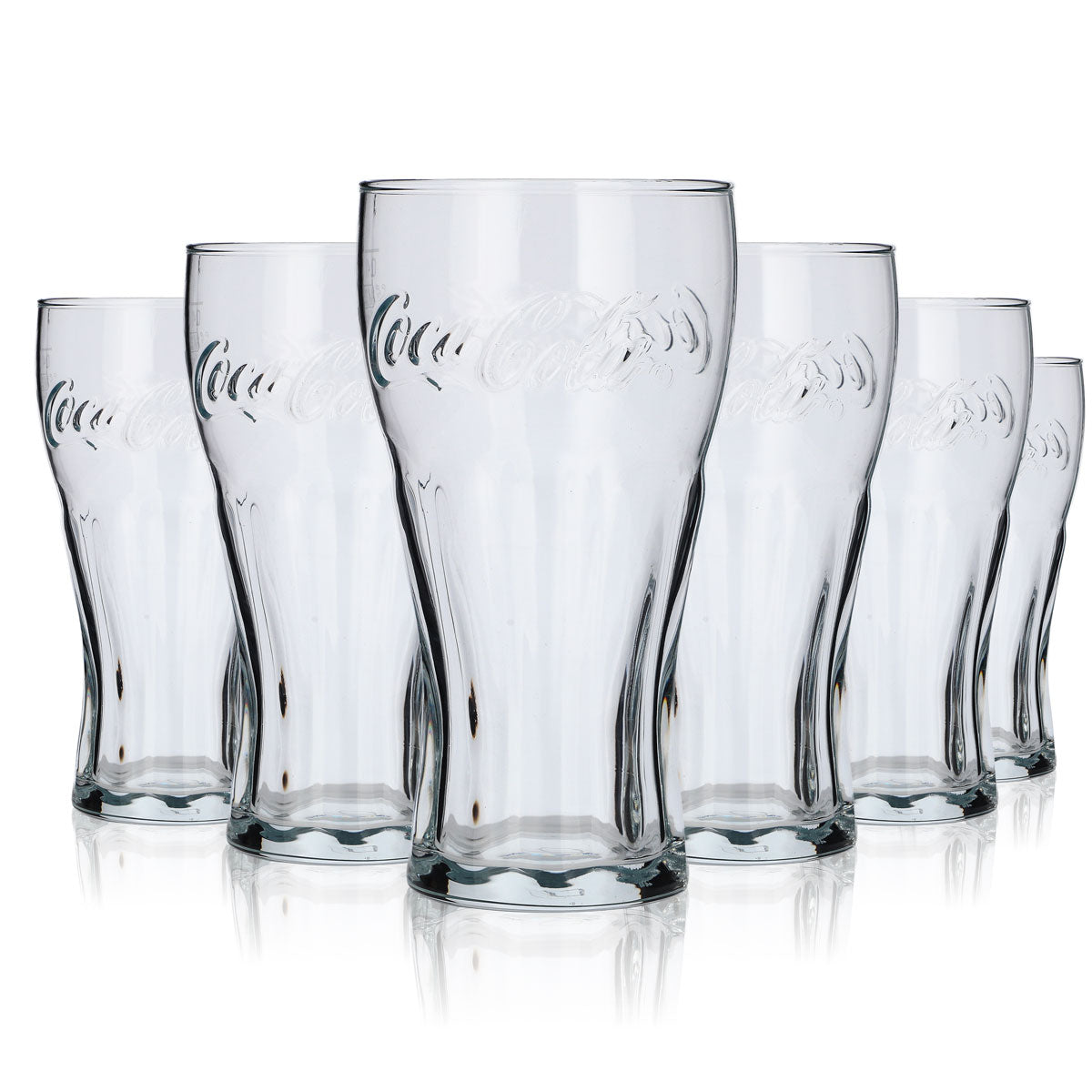 Coca Cola Bar Bundle Set II consisting of 12x contour glasses 0.3l/0.4l  bottle opener – View 4