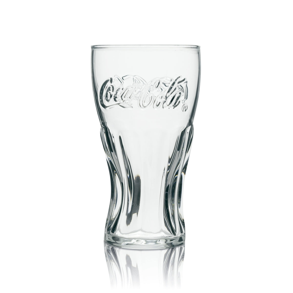 6x Coca Cola Soft Drink Glass Contour 0.15l The Little Child Glasses – View 2