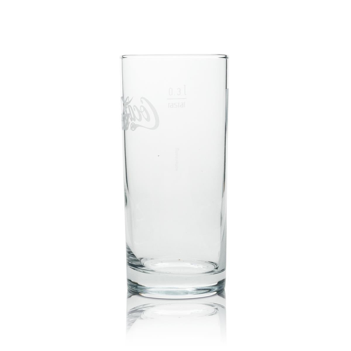 6x Coca Cola soft drinks glass 0.3l long drink glass Wave – View 3