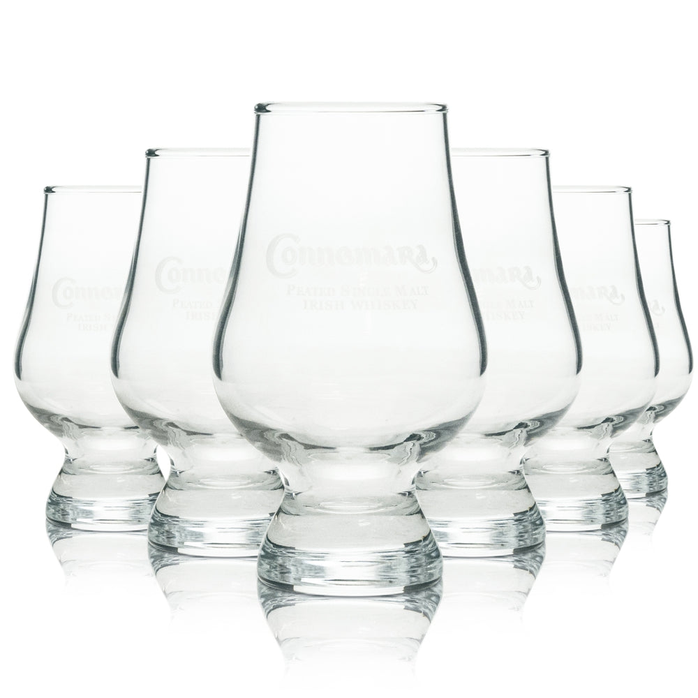 6x Connemara Whiskey Glass Tasting 90ml