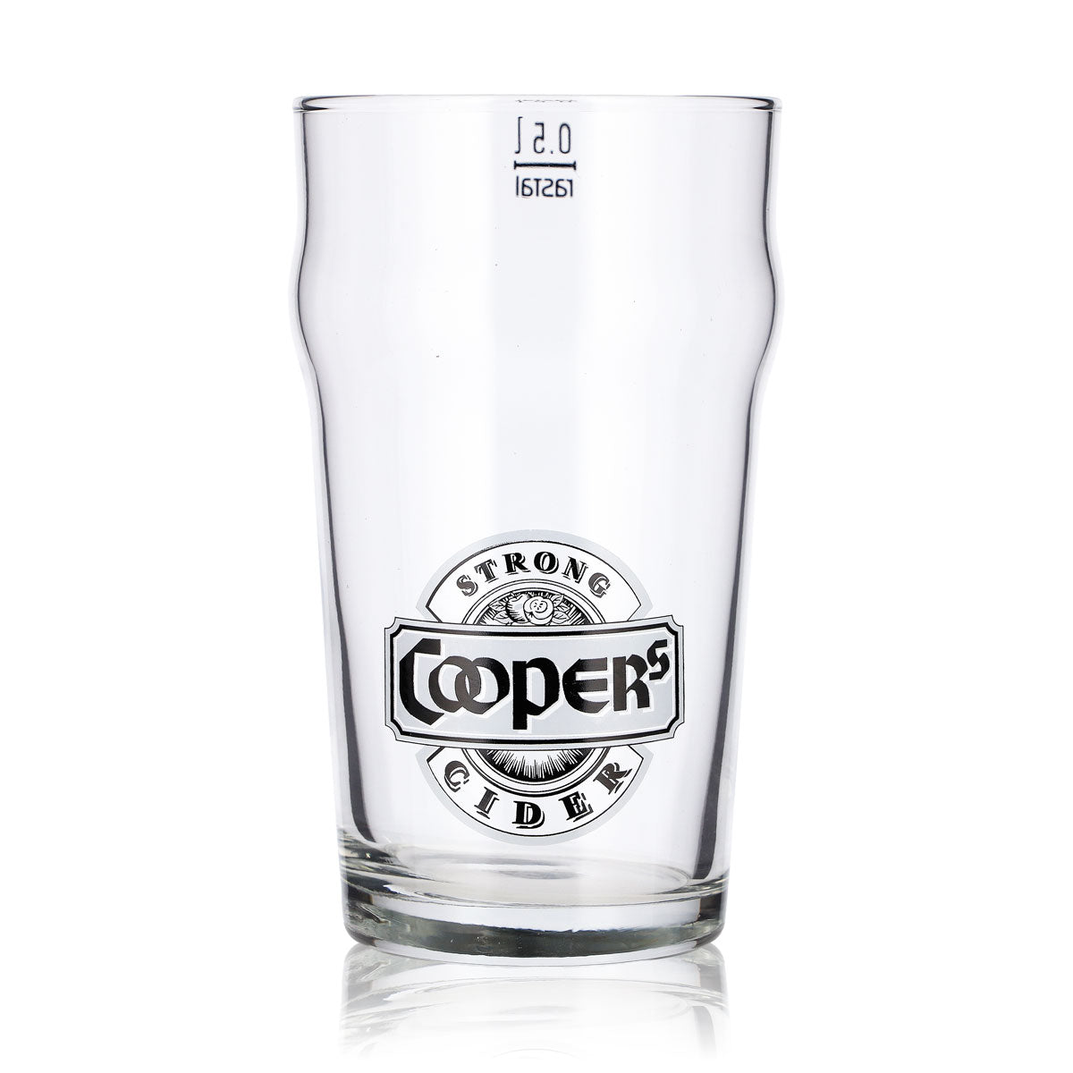6 Cooper's Wine Glasses, 0.5 L Cider Glass, Strong Cooper's Rastal Beer Glass – View 2
