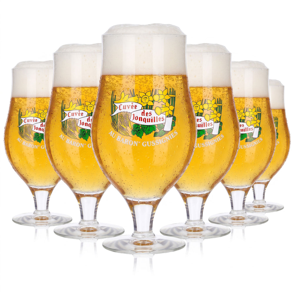 6 Cuvee des Johnquilles Beer Tumblers, 0.49 L, Durobor (Set of 6)