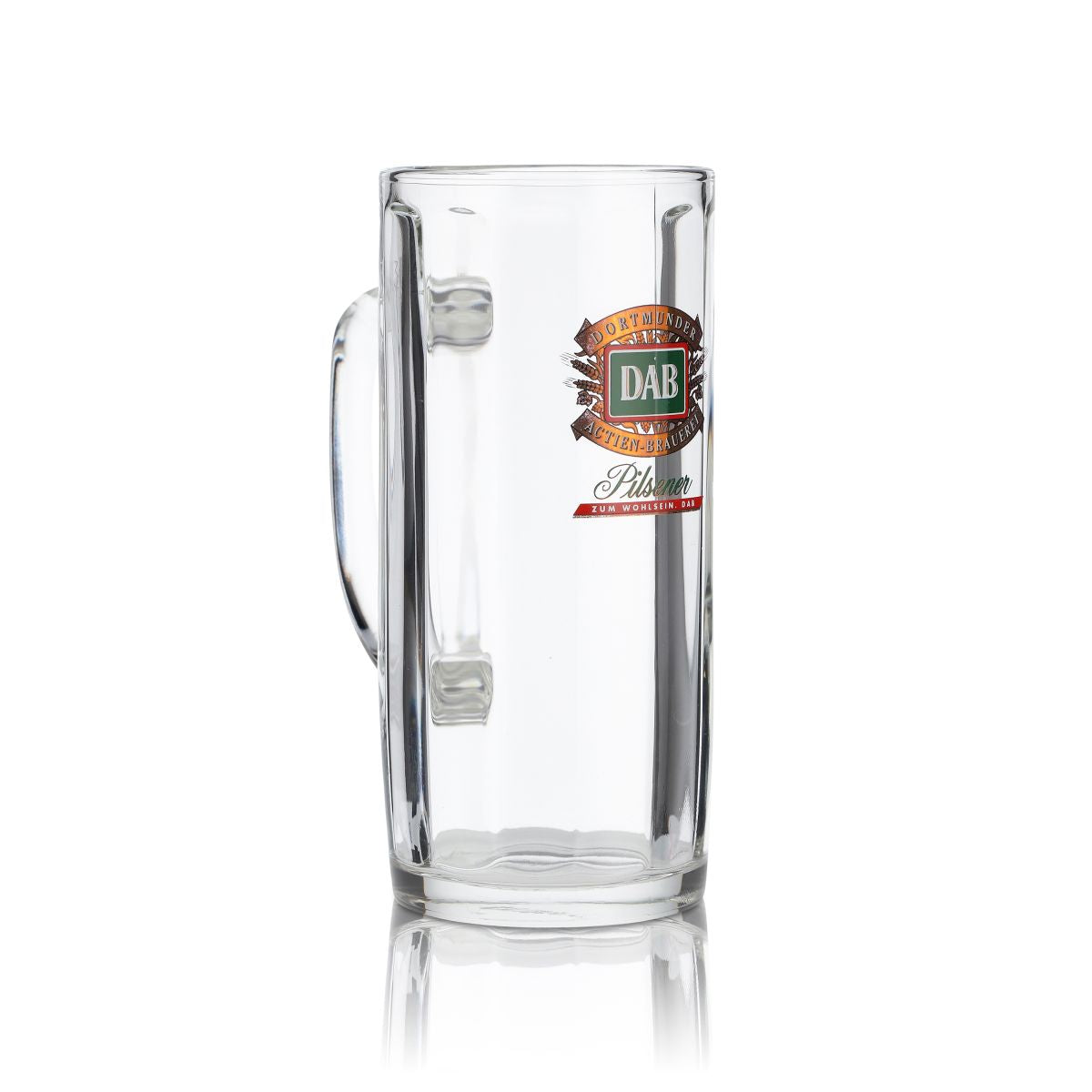 6x DAB glass Dortmunder Aktien Brauerei 0,3l beer mug Pilsener glasses set – View 3