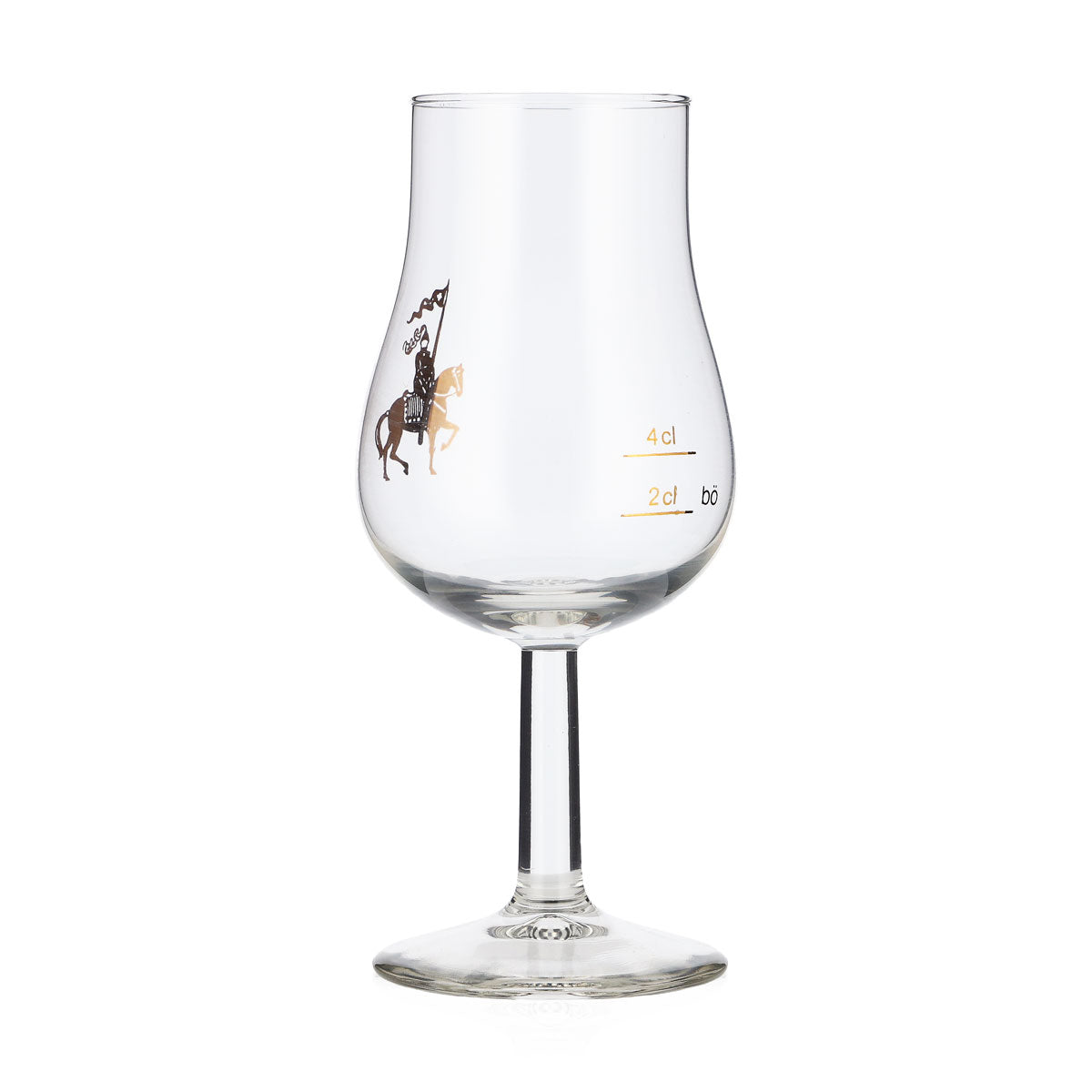 6x Dauphin brandy glass 2cl/4cl tasting glass with lid, Böckling rider logo – View 7